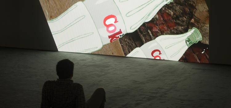 Jordan Wolfson, Uncertain Spectator / Image: courtesy Johann König